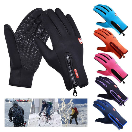 Gants d'hiver thermiques unisexes